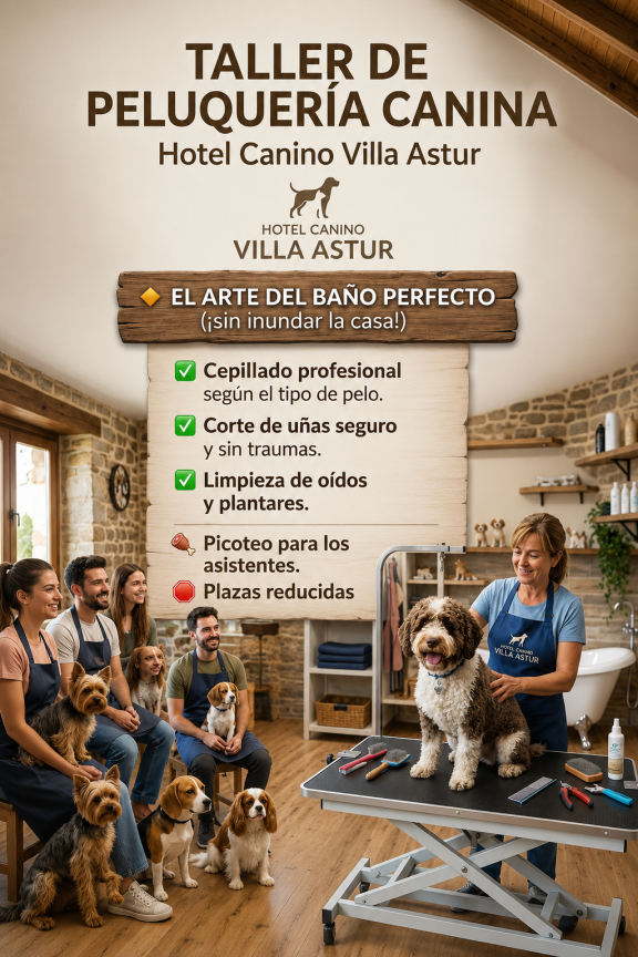 Taller de Peluquería Canina